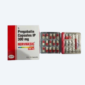 Pregabalin Capsules (NERVIGESIC 300 mg)